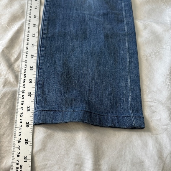 7 For All Mankind Men's Luxe Performance Denim Slimmy Blue Jeans Size 33 - Picture 11 of 14